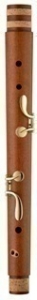 Moeck Rottenburgh 4569M Mittelst�ck Ahorn gebeizt Bass barock