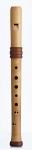 Adri´s Traumfl�te 4119 Birnbaum Sopran barock Doppelloch