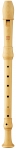 Moeck Flauto Rondo 3110 Ahorn Sopranino deutsch (2-teilig)