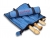 Mollenhauer 7738 Rolltasche Jeansstoff mit 8 F�chern
