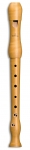 Mollenhauer Student 1042 Sopran barock Doppelloch (2-teilig)