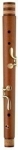Moeck Rottenburgh 4569M Mittelst�ck Ahorn gebeizt Bass barock